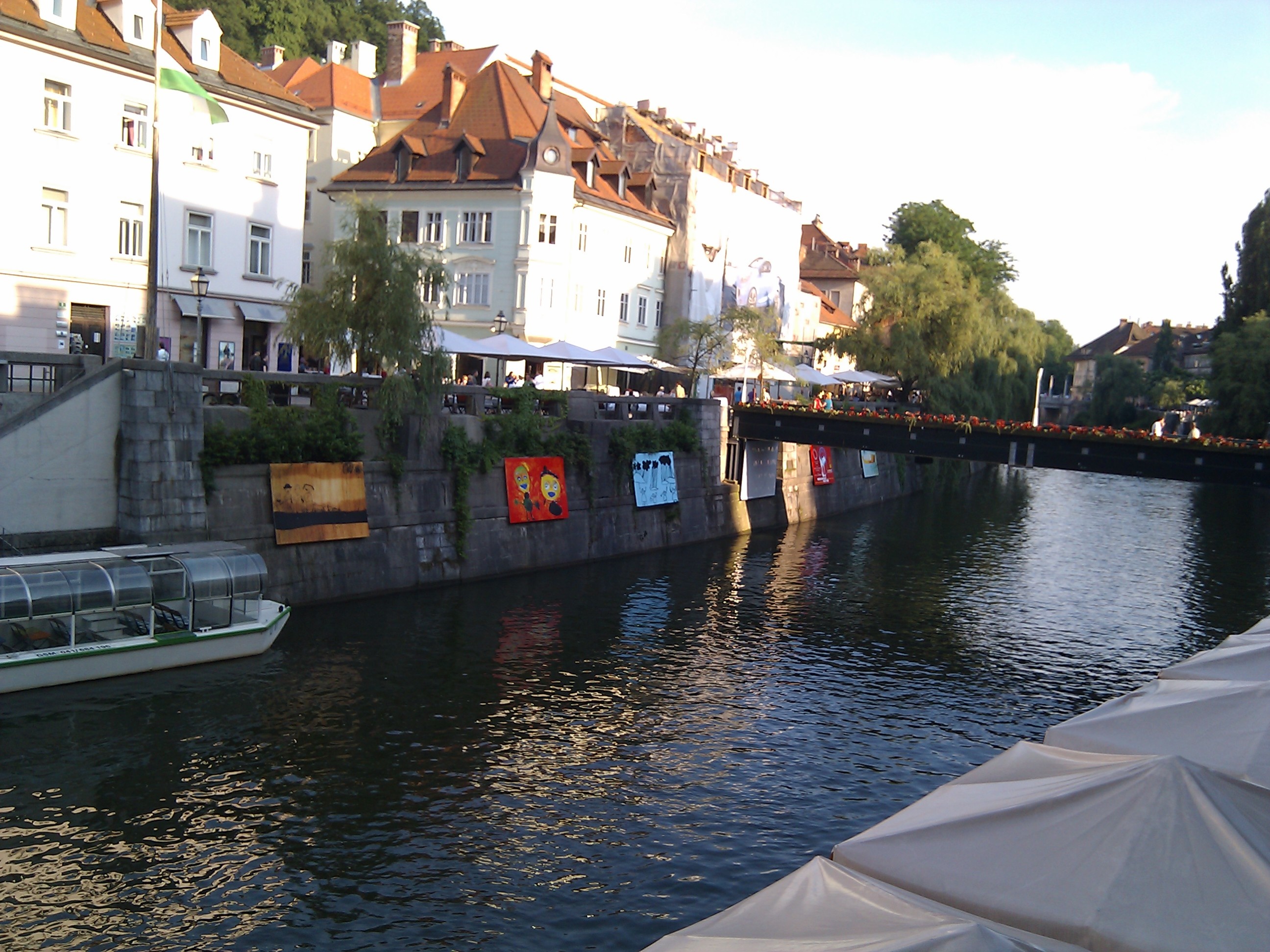 A quick snap of the river Ljubljanica