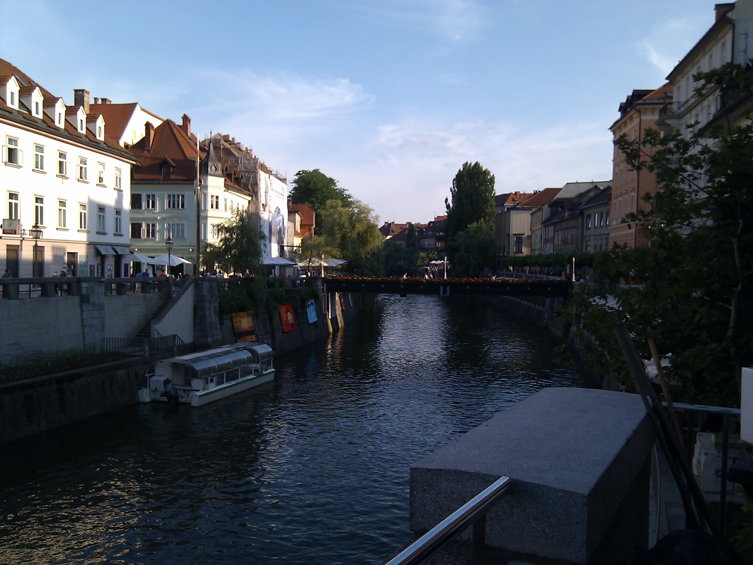 A quick snap of the river Ljubljanica