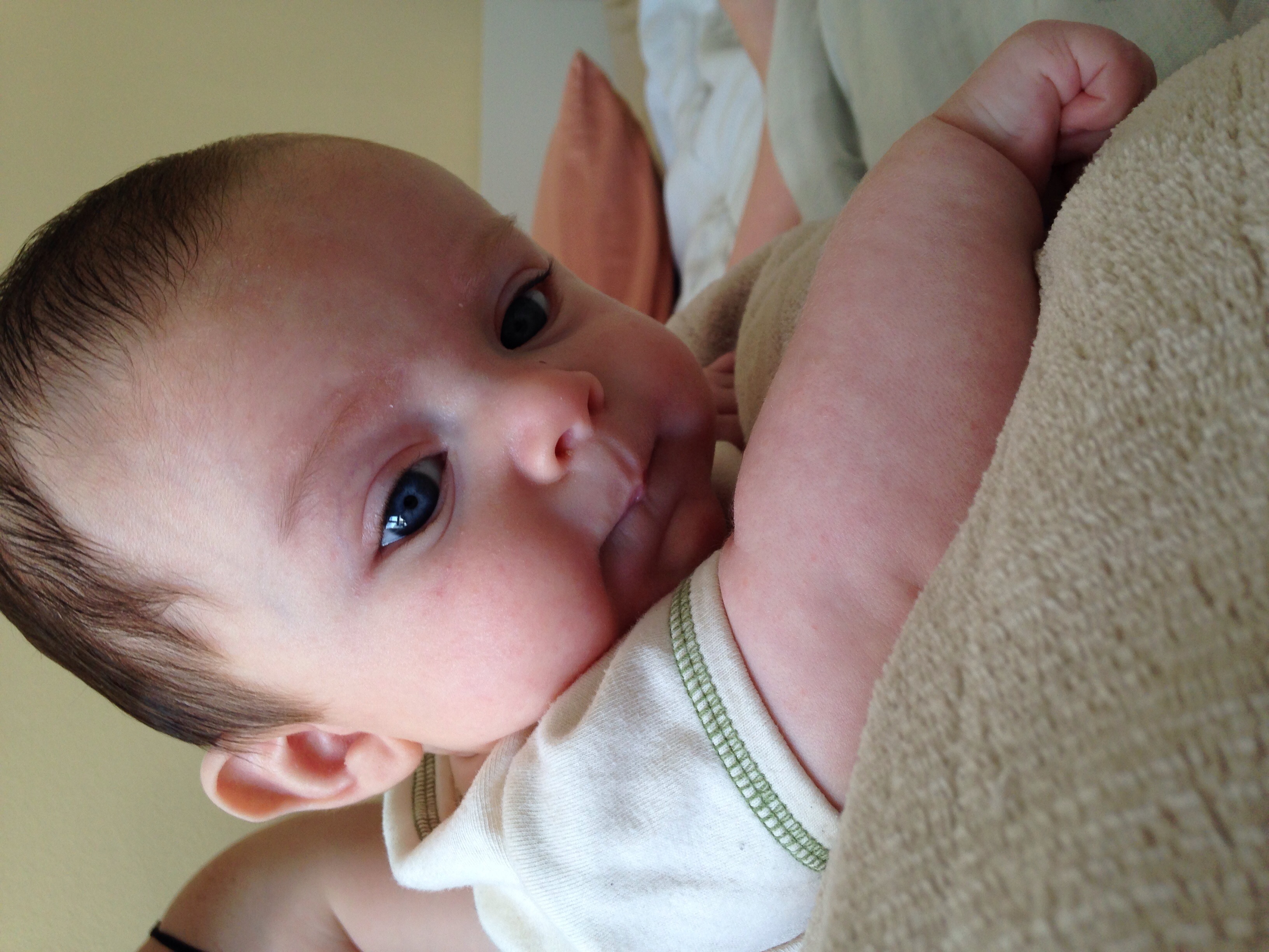 Adorable baby.