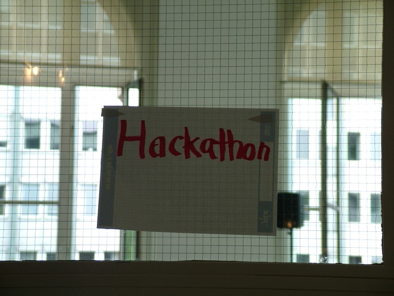 And we enter the Hackathon