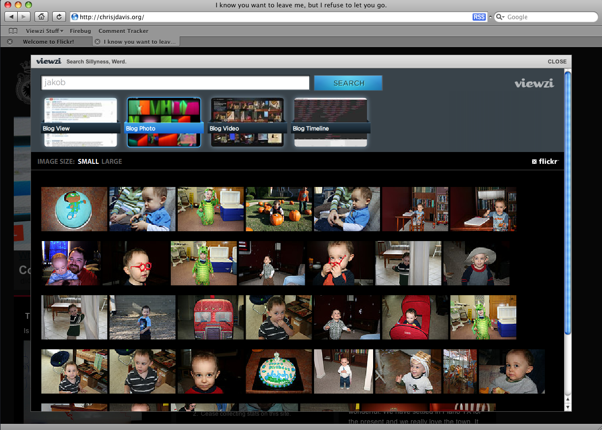 Blog Photo View: Flickr