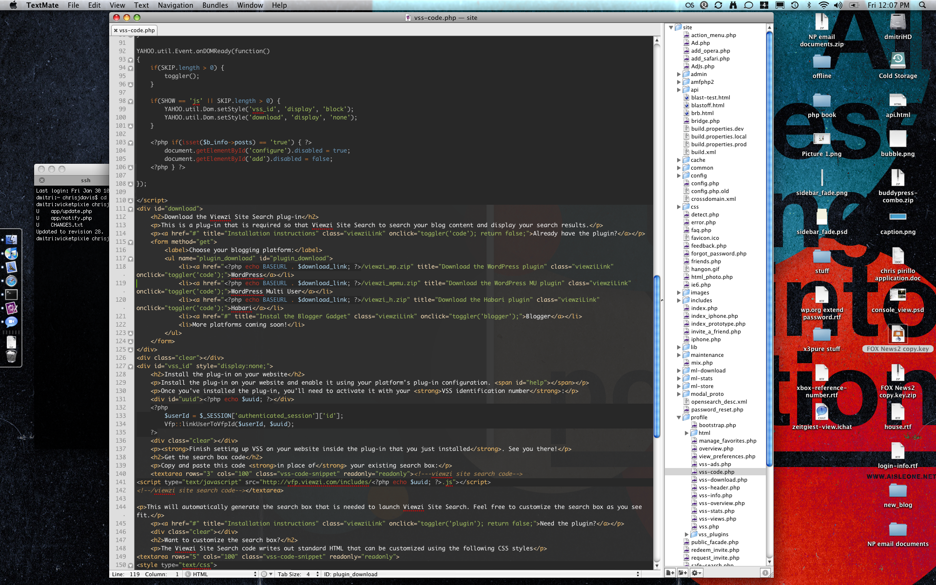 Daily Screeny: working on Viewzi