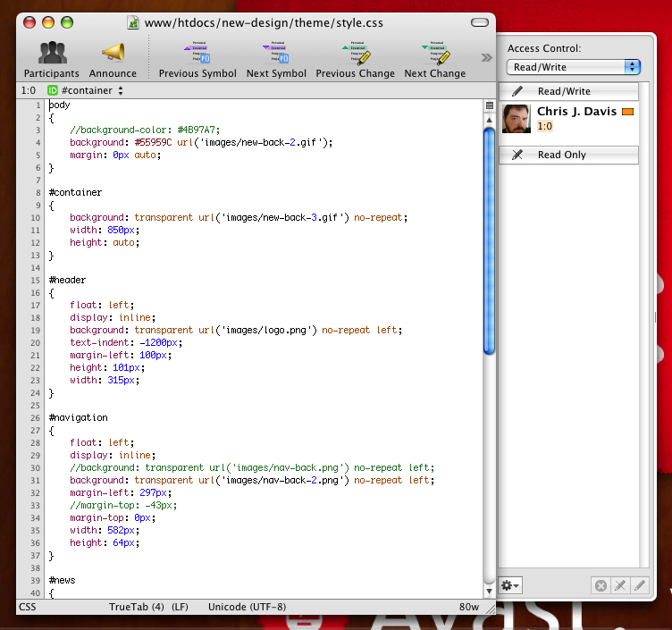 Favorite OS X App: subethaedit