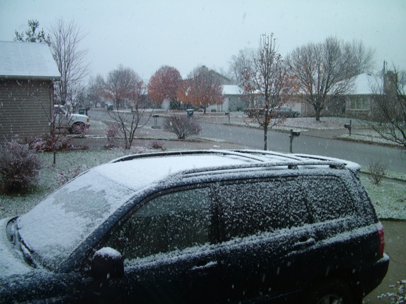 First Snow of the Season!