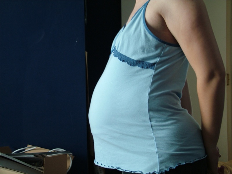 Heather at 30 weeks