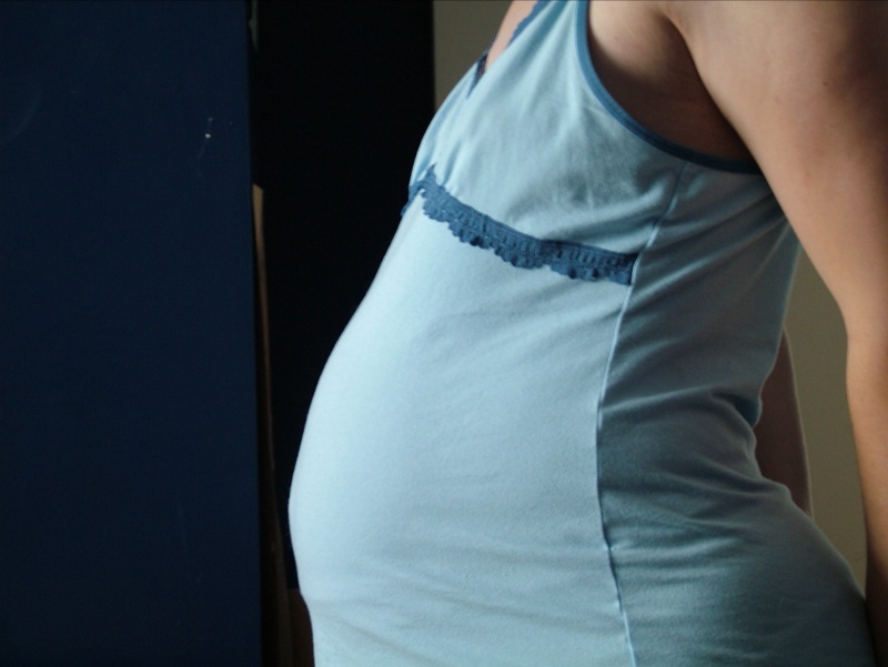 Heather at 30 weeks