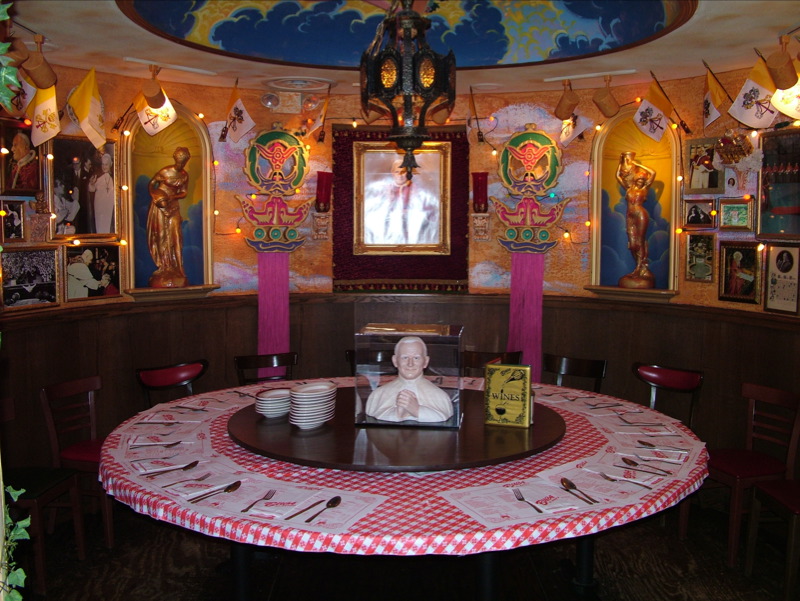 Hey, hey its the Pope Room