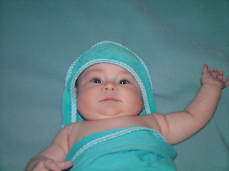 Jakob all wrapped up
