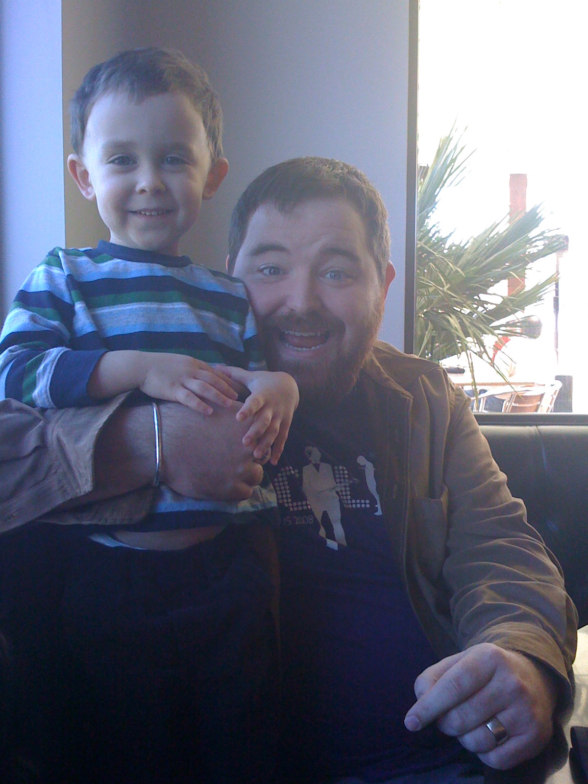 Jakob and Daddy