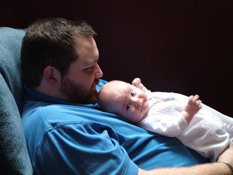Jakob and Daddy
