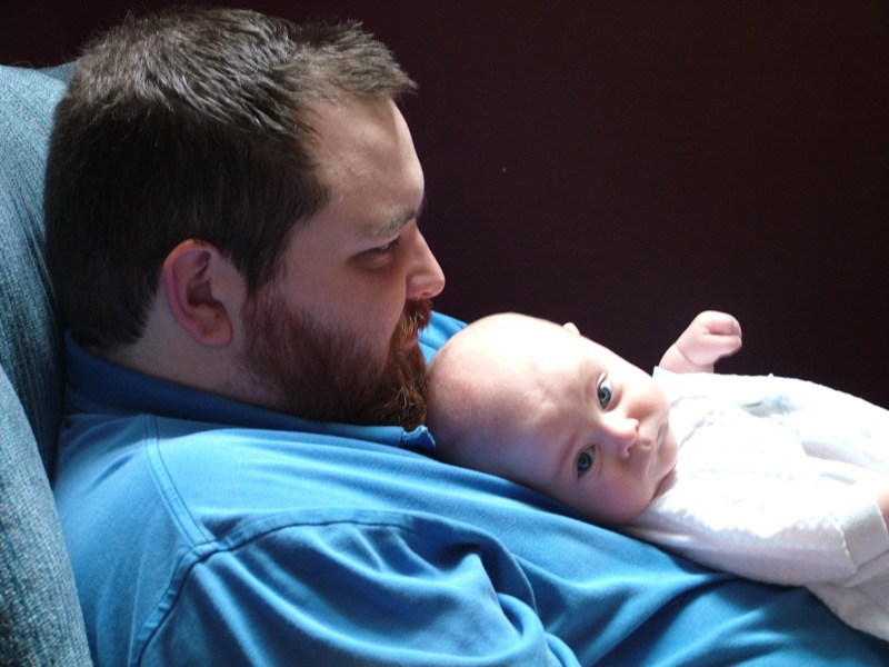 Jakob and Daddy