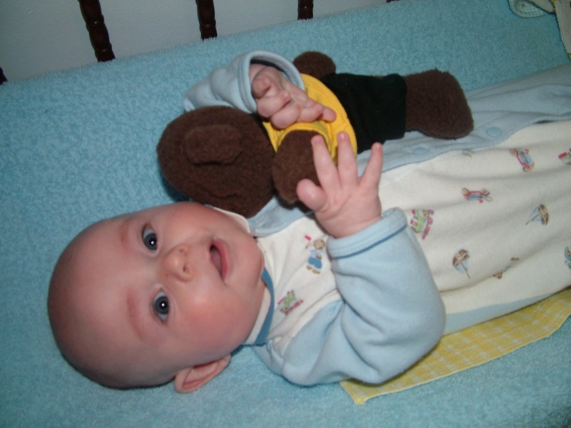 Jakob and his Star Trek Teddy