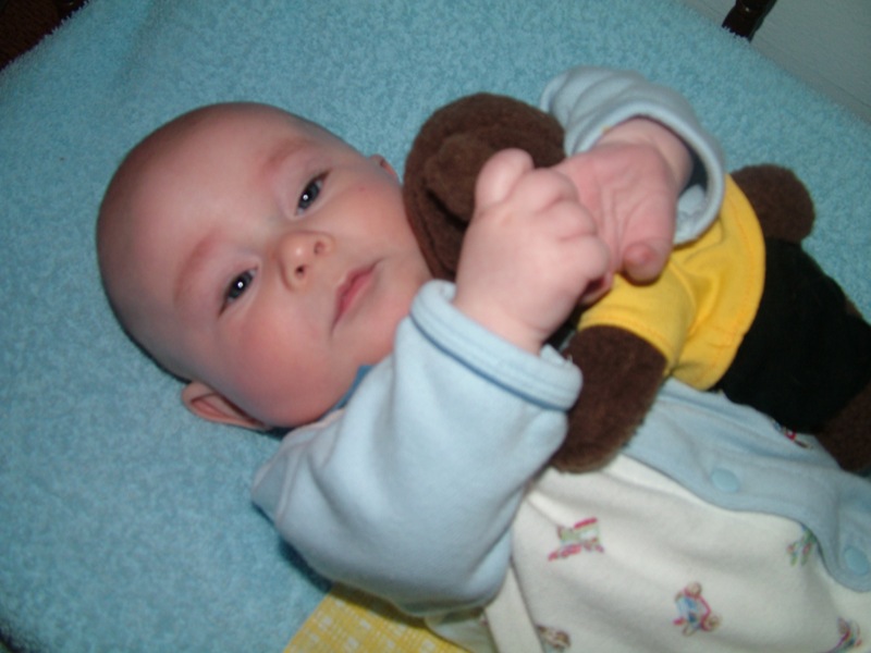 Jakob and his Star Trek Teddy