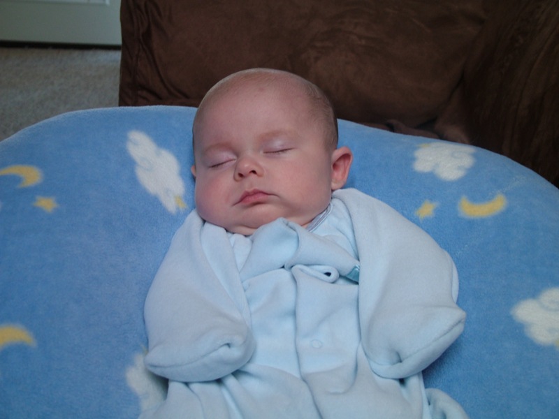 Jakob floating in the clouds