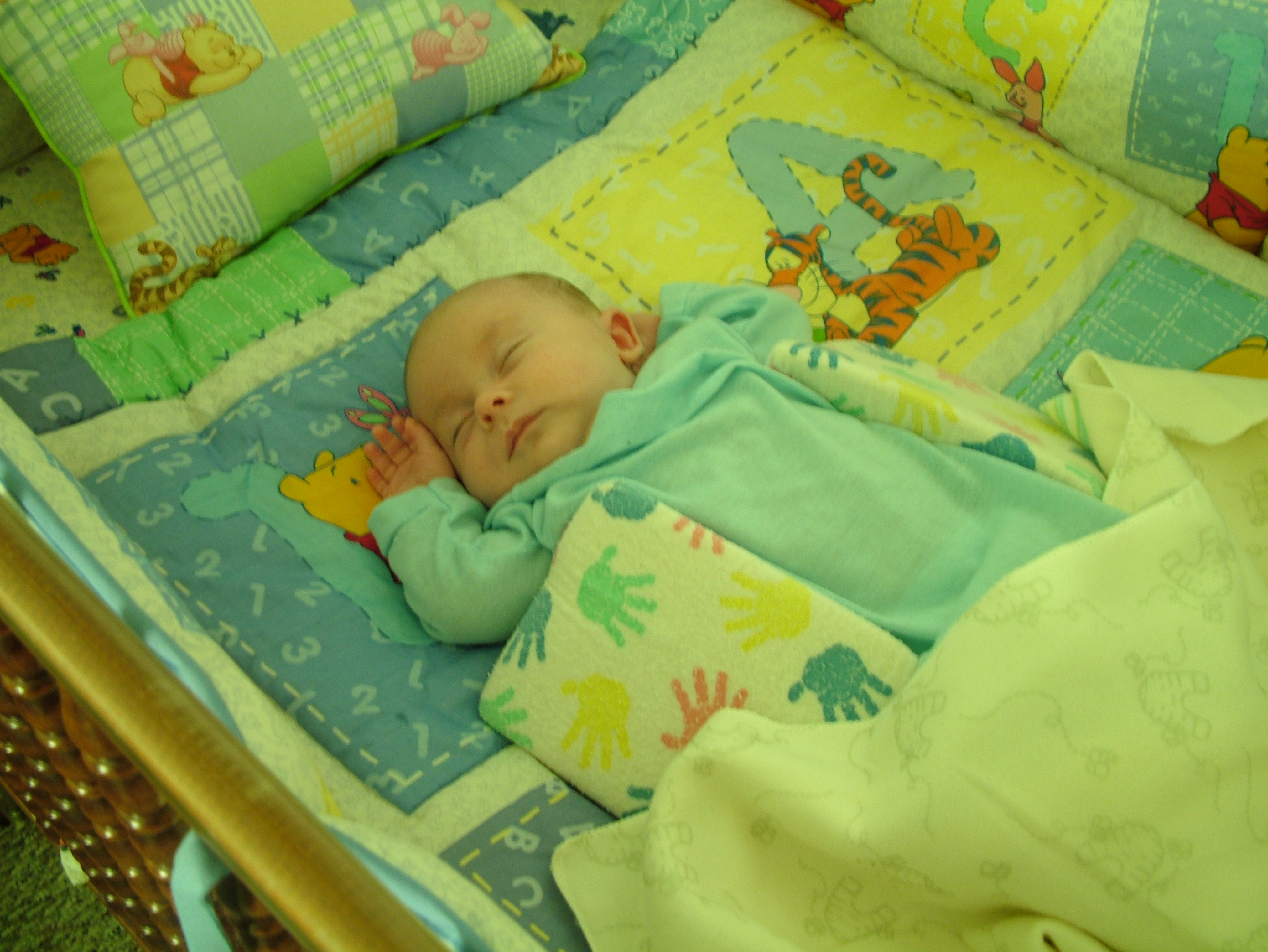 Jakob in his Big boy bed