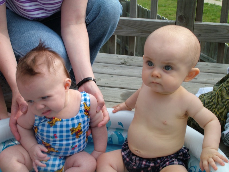 Jakob in the Baby Pool