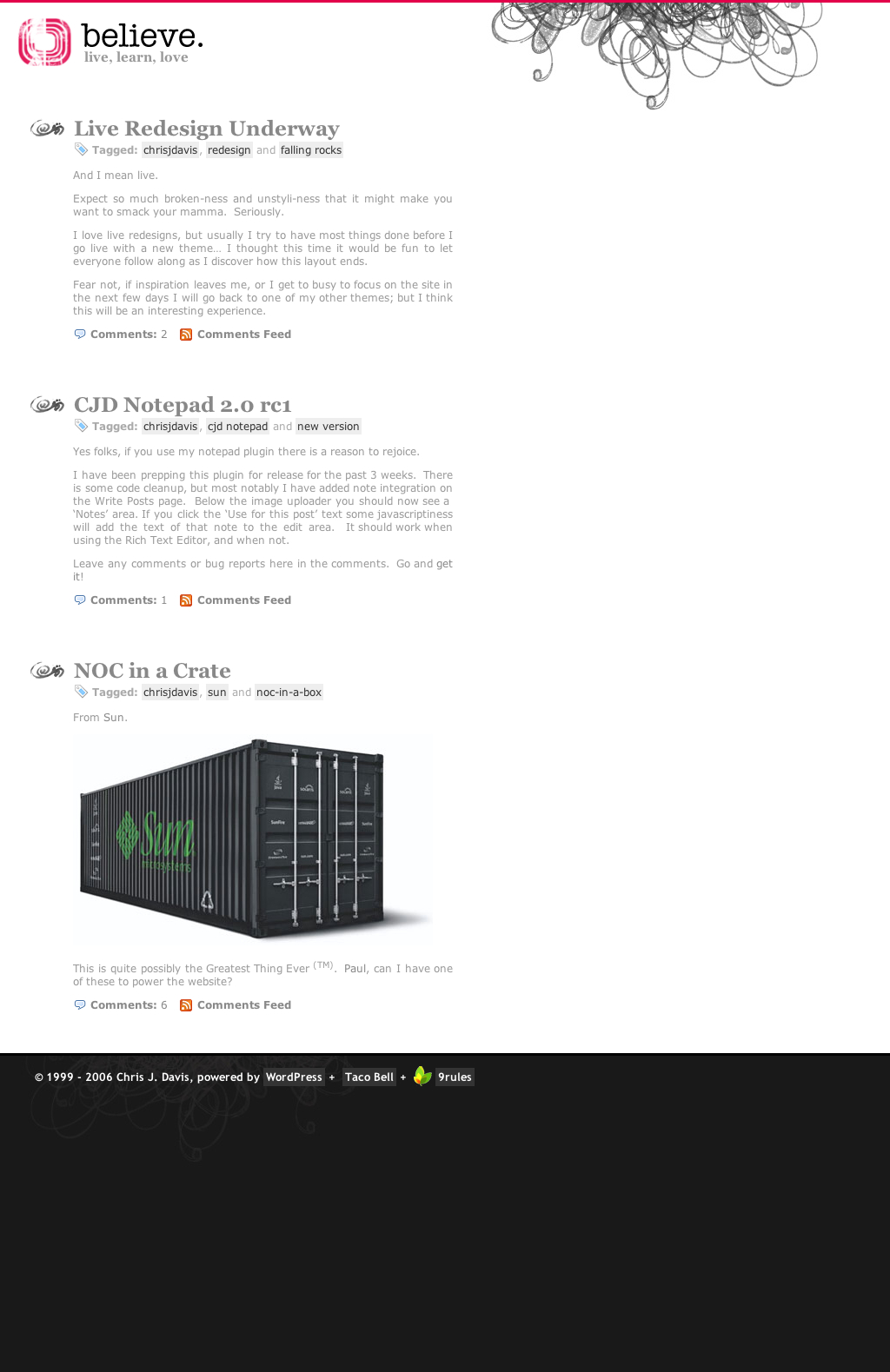 Live Redesign in Progress