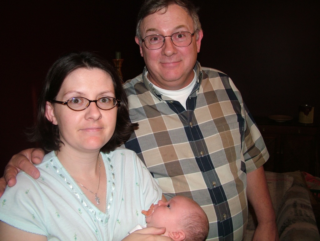 Mama, Grandpa Morgan and Jakob