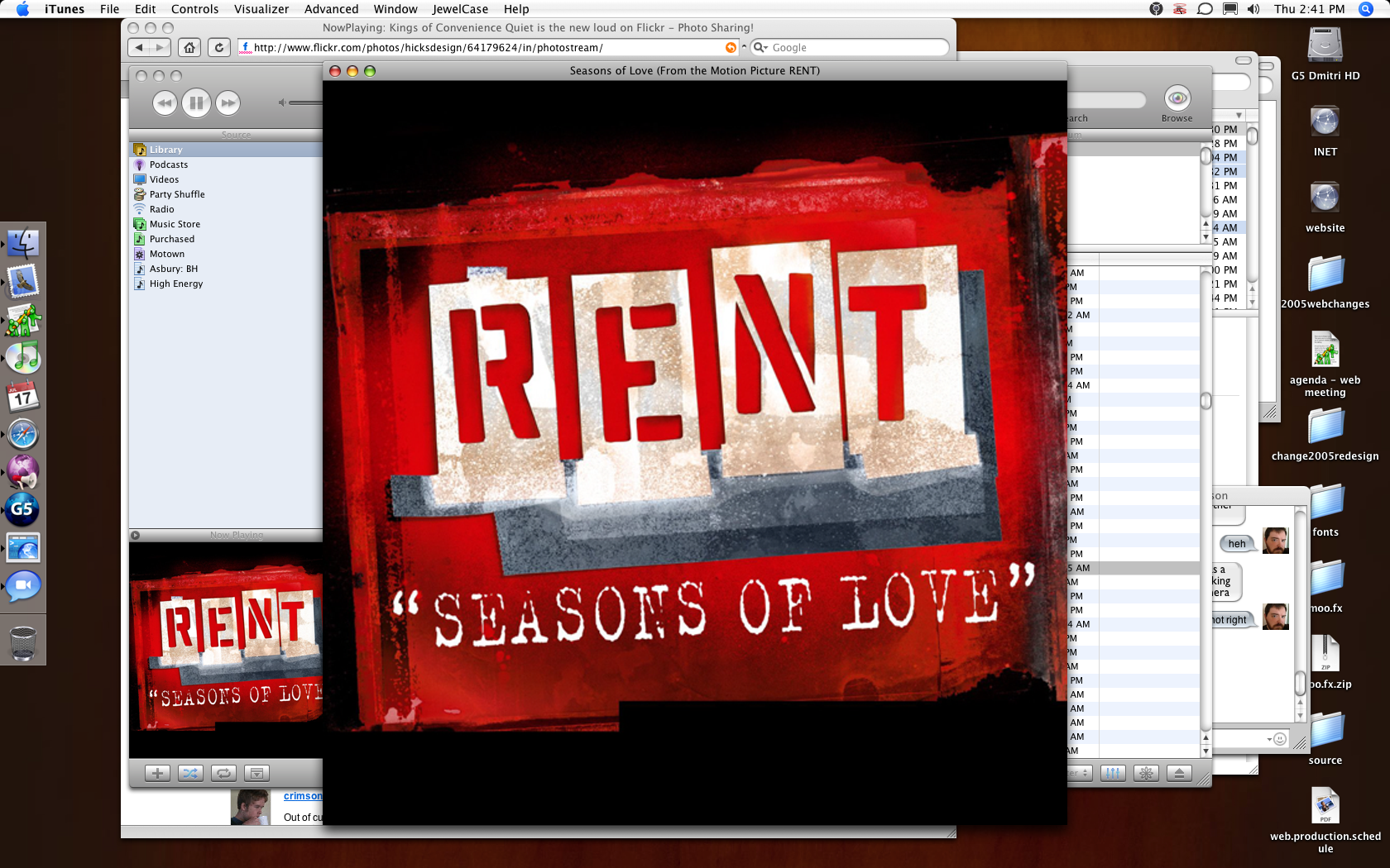 NowPlaying: Cast of Rent