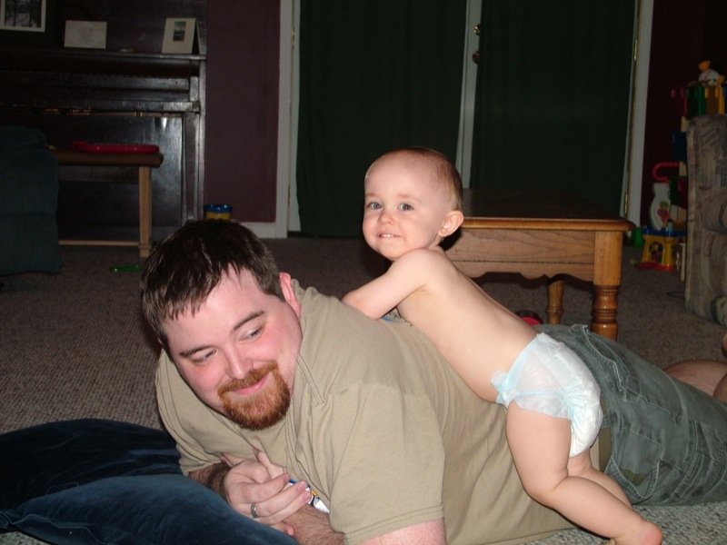 The Davis boys kickin it old school