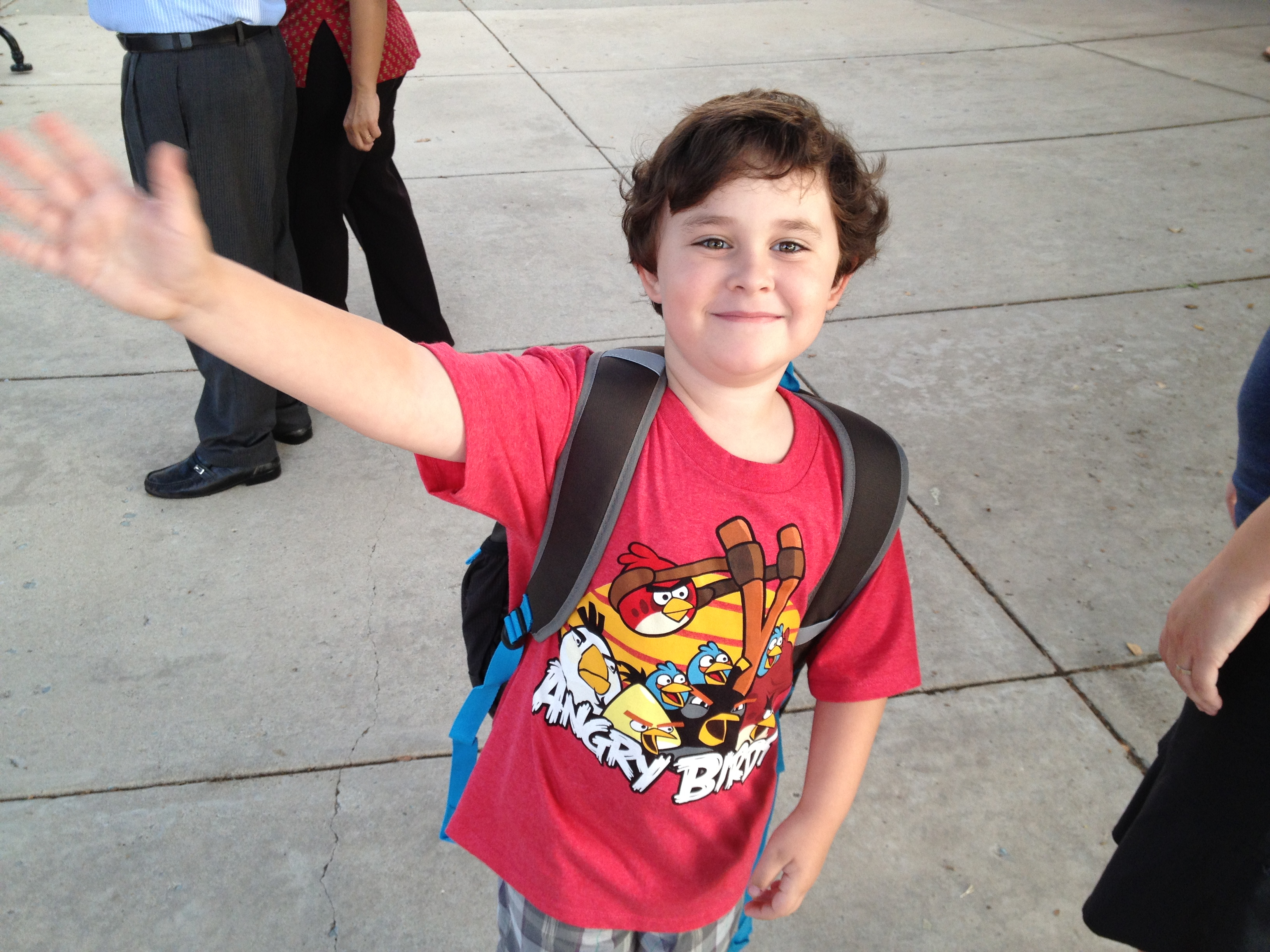 The First Day of School: First Grade