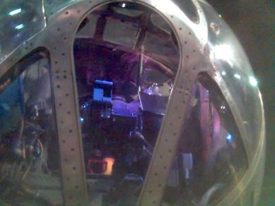 Fun Times at the Airforce Museum - Cockpit of the Bockscar