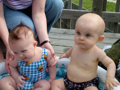 Jakob in the Baby Pool