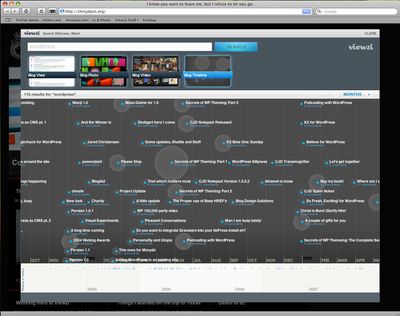 Blog Timeline View