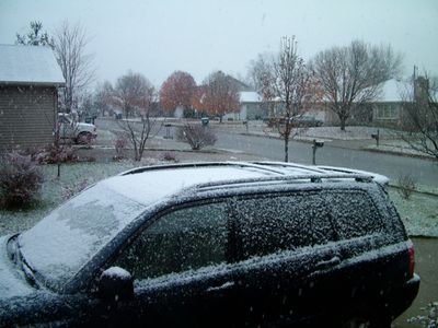 First Snow of the Season!