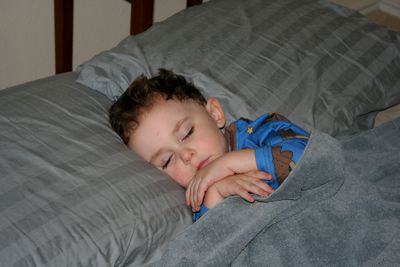 Jakob sleeping