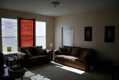 New living room layout, left side
