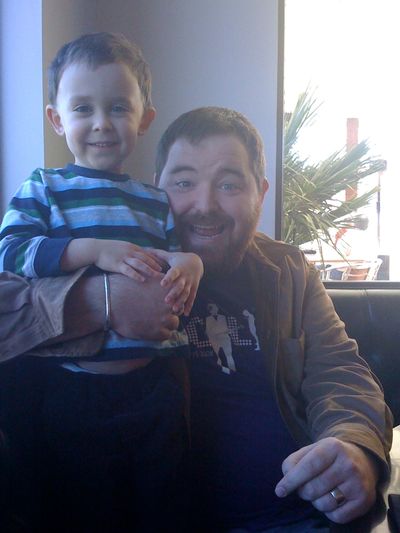 Jakob and Daddy