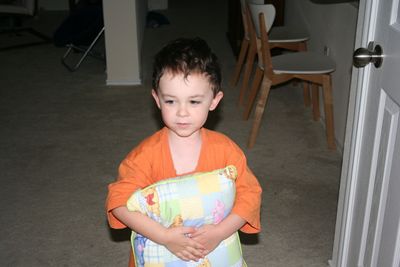Jakob waking up