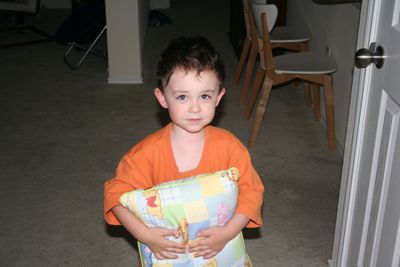 Jakob waking up