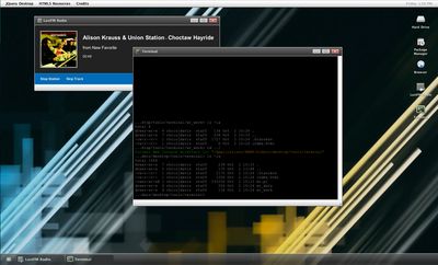 LastFM radio and terminal