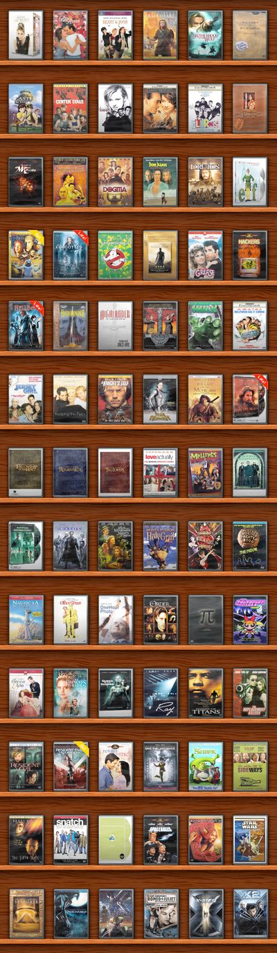 Full... I think, DVD Library
