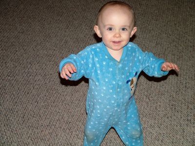 Finally walking