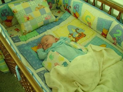 Jakob in his Big boy bed