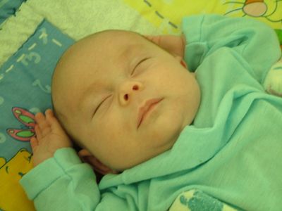 Jakob in his Big boy bed