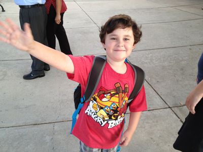 The First Day of School: First Grade