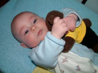 Jakob and his Star Trek Teddy